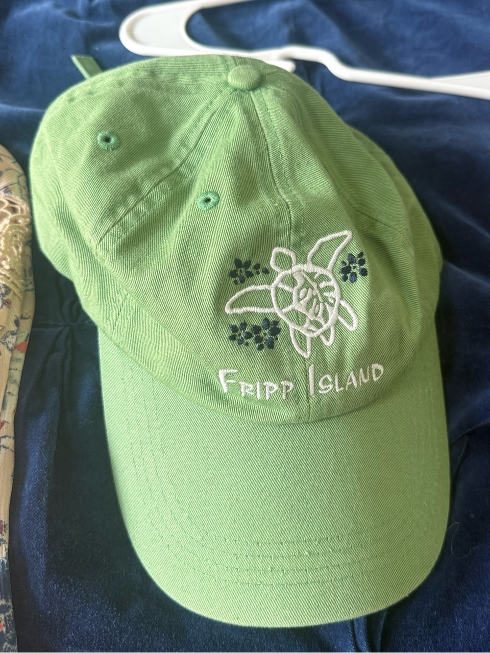 Fripp Island Green Turtle Baseball Cap